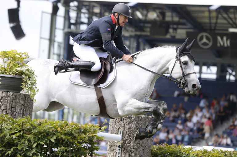 Roger Yves Bost with Pegase du Murier. Photo (c) Tiffany Van Halle