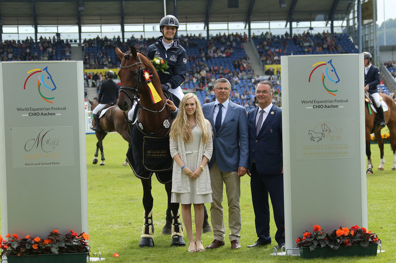 Kendra Claricia Brinkop. Photo (c) CHIO Aachen/Michael Strauch.