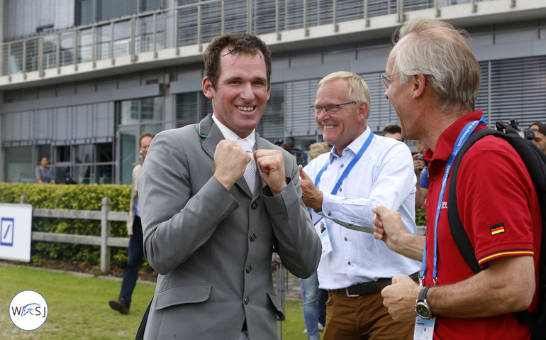 A very happy Philipp Weishaupt. Photo (c) Jenny Abrahamsson.