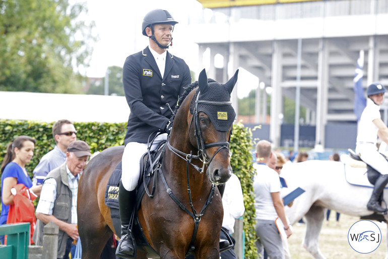 Marco Kutscher and Van Gogh in full focus before the second round. 