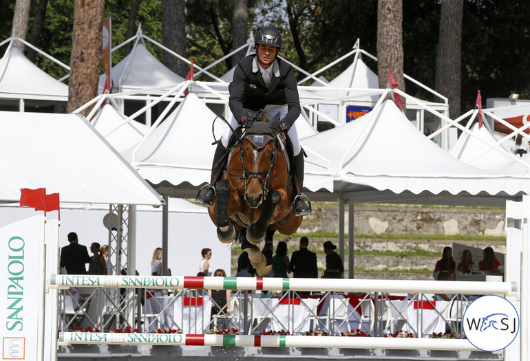 Steve Guerdat with Nino des Buissonnets. Photo (c) Jenny Abrahamsson.