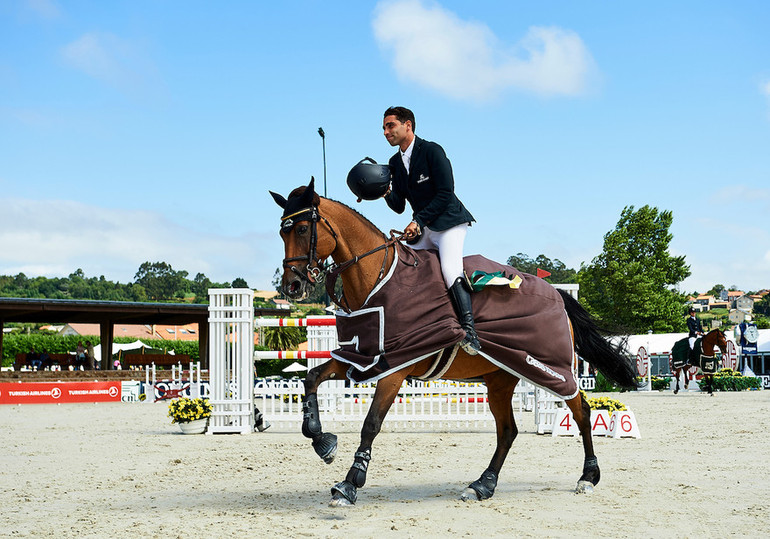 Abdel Said won the NC Collection Trophy in La Coruna. Photo (c) Manuel Queimadelos.