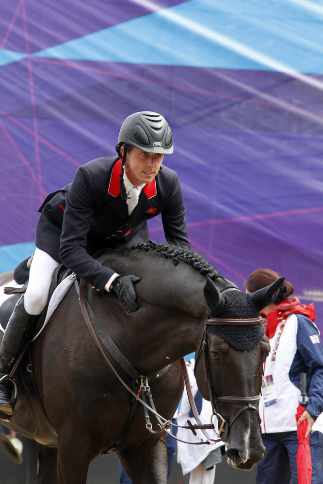 Ben Maher rode Tripple X III for the winning team. Later the stallion was sold, and this time around he will compete with Canada's Tiffany Foster in the saddle.
