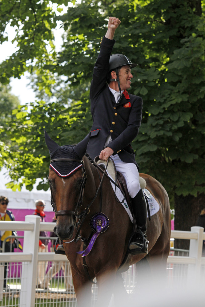 Pure happiness for Scott Brash with Sanctos! Unfortunately these two will not be in Rio as Sanctos picked up a minor injury, and was not able to get back in competition form for the Games.