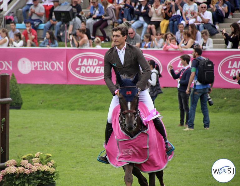 Nicola Philippaerts with H&M Quenzo de la Roque. Photo (c) World of Showjumping. 