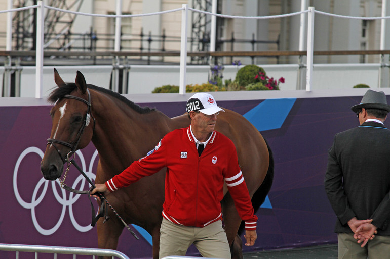 Ian Millar did his 6th Olympics in London. This year he will not be part of the Canadian team, but his daughter Amy is. 