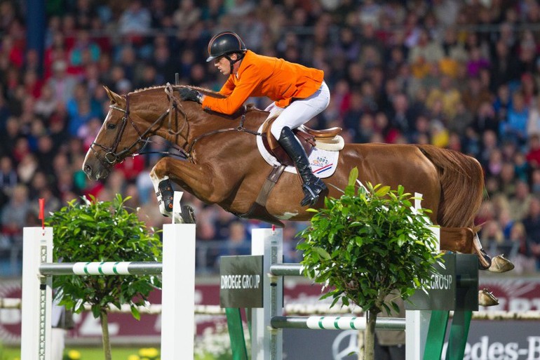 Emerald (Diamant de Semilly x Carthago) and Harrie Smolders have enjoyed a successful career together and are a part of the Dutch team for Rio. Emerald is already a very popular choice among the breeders, and he already has several offspring jumping successfully on the international youngster circuit