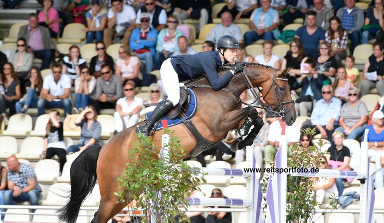 Andreas Kreuzer with Stalido. Photo (c) Karl-Heinz Frieler.