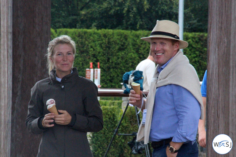 Stefanie van den Brink and Enda Carroll. Photo (c) World of Showjumping.