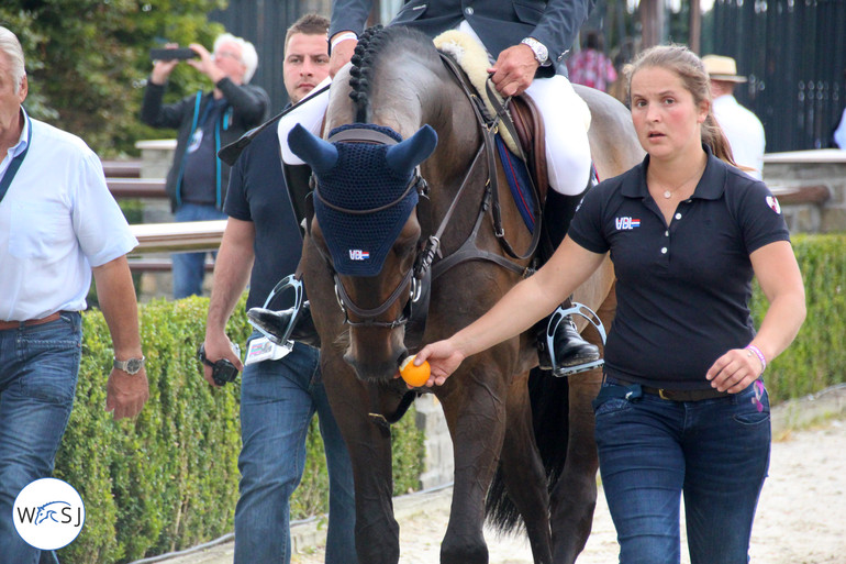 Always a clementine for VDL Groep Zidane N.O.P. Photo (c) World of Showjumping.