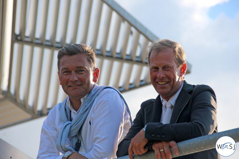 Bo Kristoffersen and Rolf-Göran Bengtsson. Photo (c) World of Showjumping.