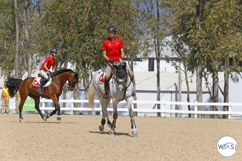 Steve Guerdat and Martin Fuchs. Photo (c) Jenny Abrahamsson.