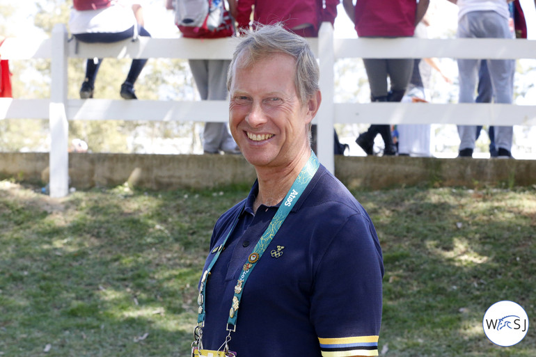 All smiles: Sweden's Rolf-Göran Bengtsson.