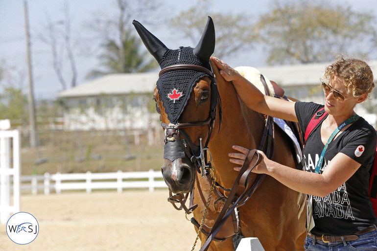 Well done boy! First Choice 15 being clear for Canada with Yann Candele. 