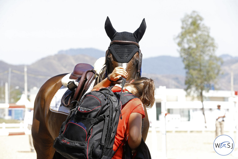 Pure love between Caroline Martin and Taloubet Z. 