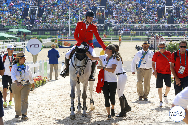 Martin Fuchs and Clooney gave Switzerland their second clear. 