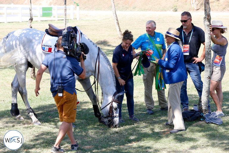 The cameras come for Rahotep de Toscane.