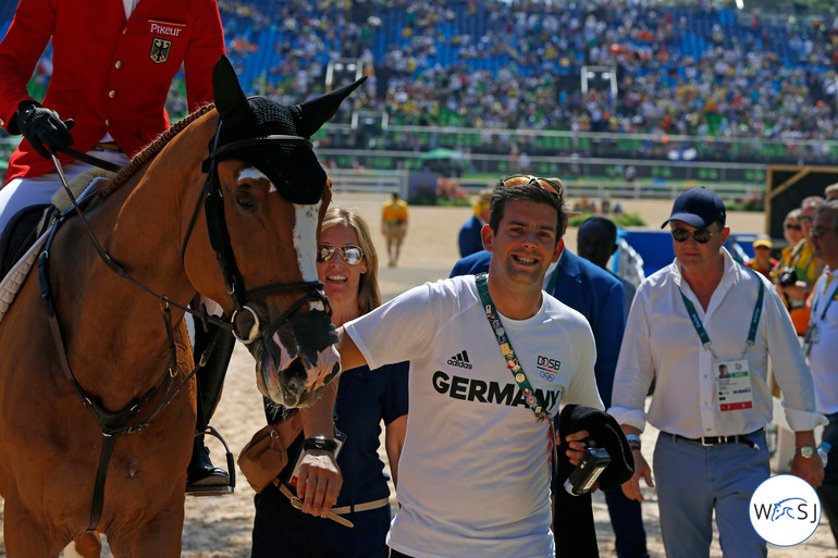 Sean Lynch at work during the Olympic Games in Rio. Photo (c) Jenny Abrahamsson.