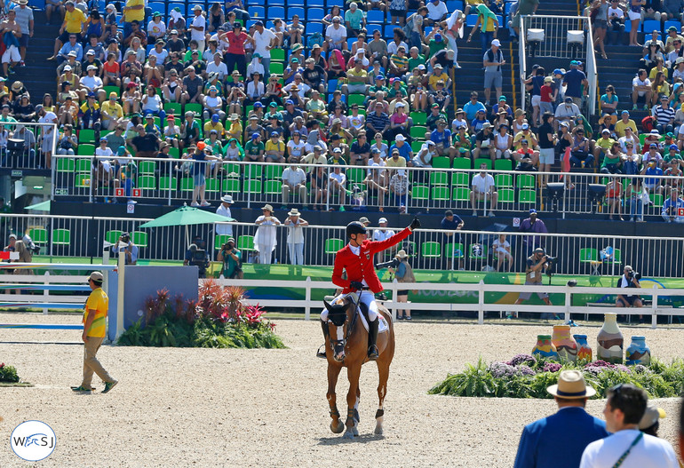 He sealed the deal: With a clear jump-off from Daniel Deusser and First Class, bronze was secured. Photo (c) Jenny Abrahamsson.