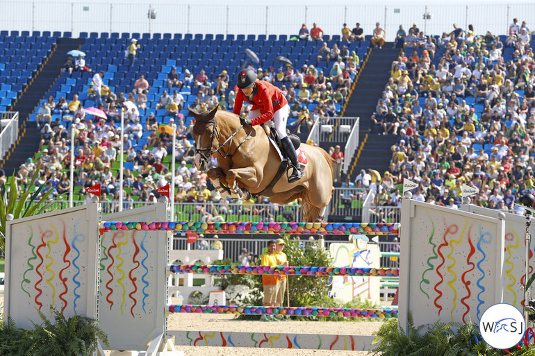 Janika Sprunger and Bonne Chance CW in action in Rio. Photo (c) Jenny Abrahamsson.