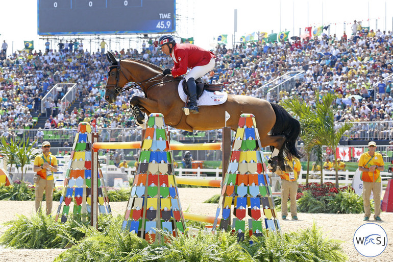 Eric Lamaze and Fine Lady 5. 