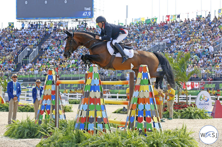 Nick Skelton (GBR) and Big Star en route to individual gold at the 2016 Olympic Games in Rio. All photos (c) Jenny Abrahamsson.