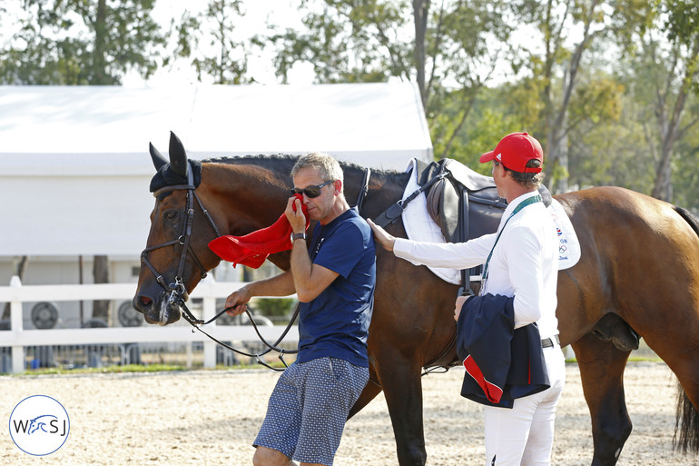 Nick Skelton and Big Star. 