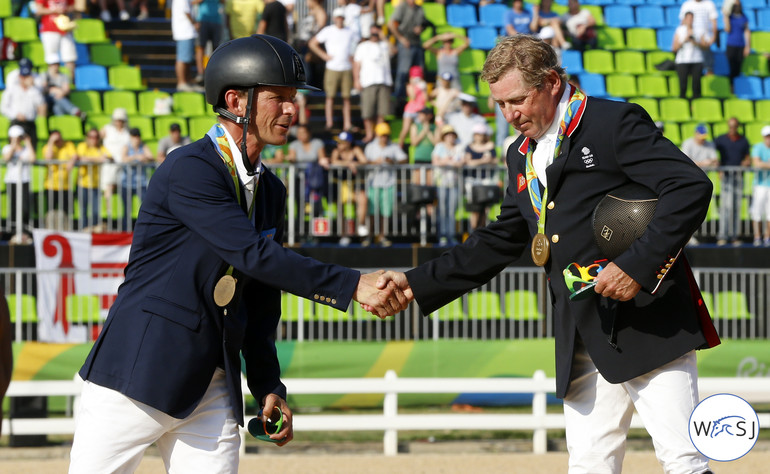 Peder Fredricson and Nick Skelton 