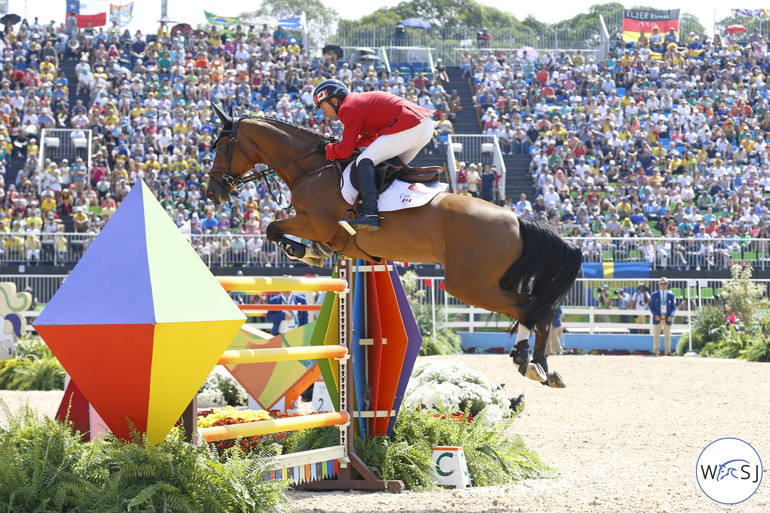 Eric Lamaze and Fine Lady impressed over and over again by delivering one clear round after the other. 