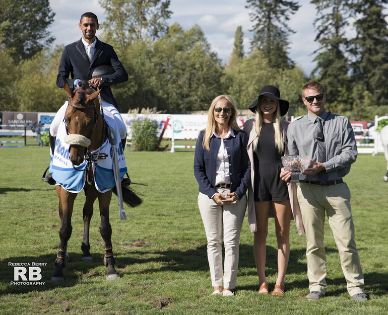 Nayel Nassar and Lordan have been in top form at Thunderbird Show Park. Photo (c) Rebecca Berry Photography.