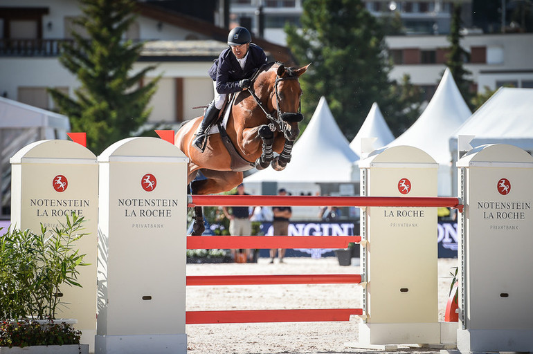 Kent Farrington and Gazelle. Photo (c) CSI St. Moritz.