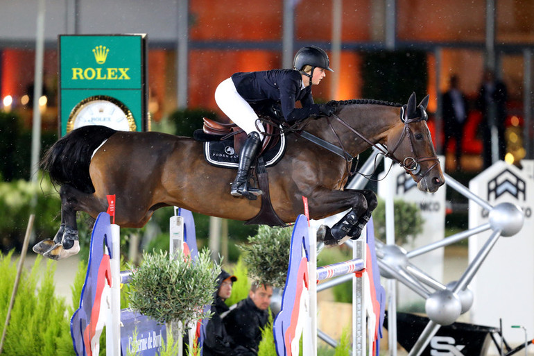 Emily Moffitt and Hilfiger van de Olmenhoeve on their way to victory in the Miraval Prize. Photo (c) Scoopdyga.