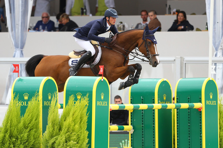 Daniel Deusser was named leading rider of the CSI5* Brussels Stephex Masters. Photo (c) Scoopdyga.