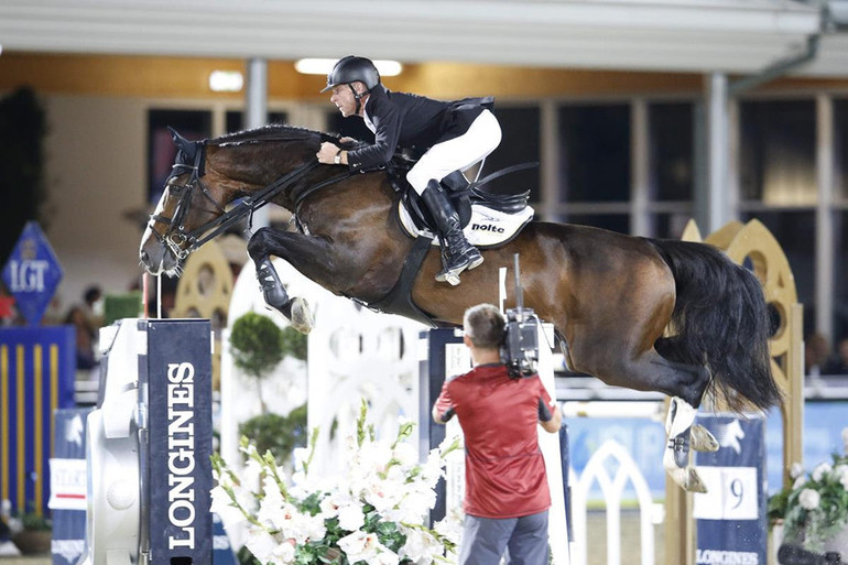 Marcus Ehning is one of many top riders heading for Vienna this week. Photo (c) LGCT / Stefano Grasso.