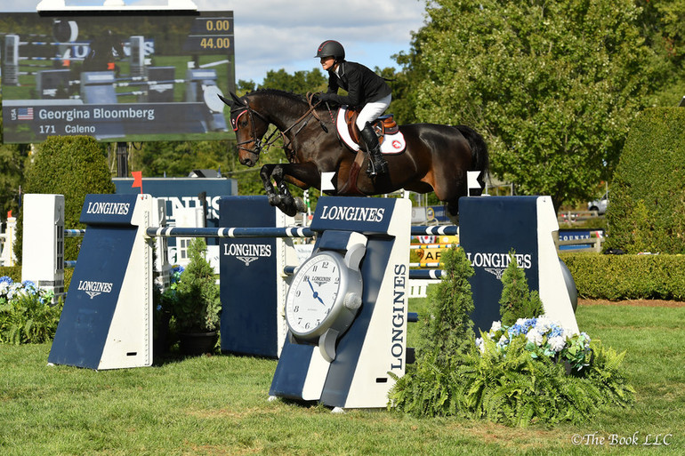 Georgina Bloomberg and Caleno 3. Photo (c) The Book LLC.