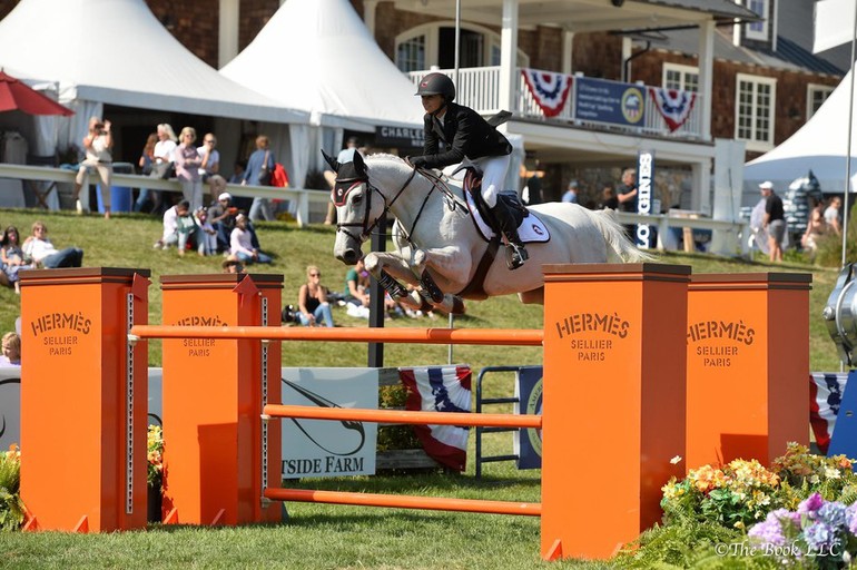 Georgina Bloomberg and Manodie II H. Photo (c) The Book LLC.