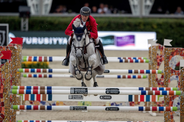 Gregory Wathelet and Coree helped Belgium qualify for Saturday's final in Barcelona with a clear round. Photo (c) Hippo Foto / Dirk Caremans.