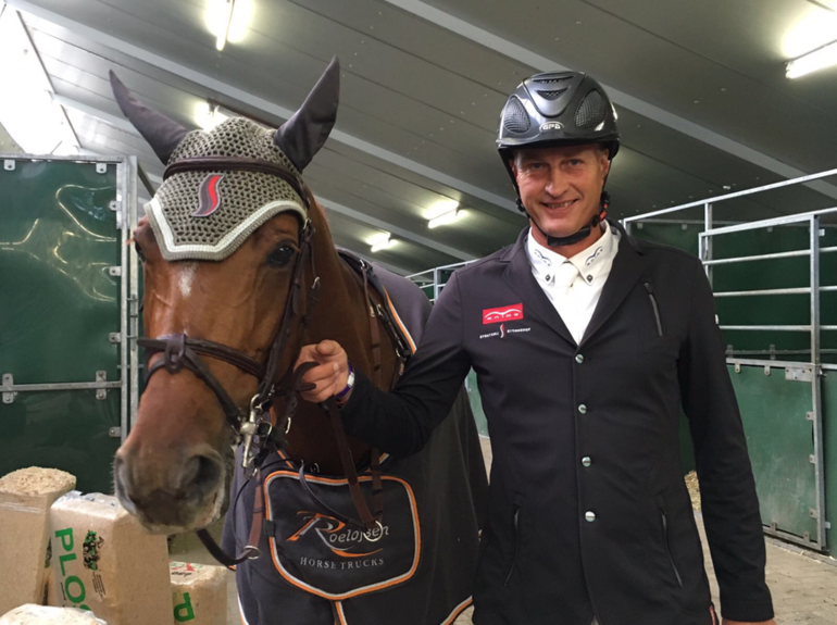 Marc Houtzager and Sterrehof's Bylou won the CSI2* GP in Mariënheem. Photo (c) World of Showjumping.