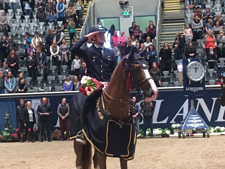 Lorenzo de Luca and Halifax van het Kluizebos Photo (c) Nanna Nieminen for World of Showjumping.