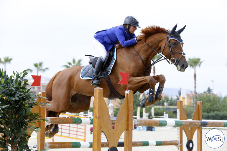 Danielle Goldstein with her new ride Lizziemary. Photo (c) Jenny Abrahamsson.