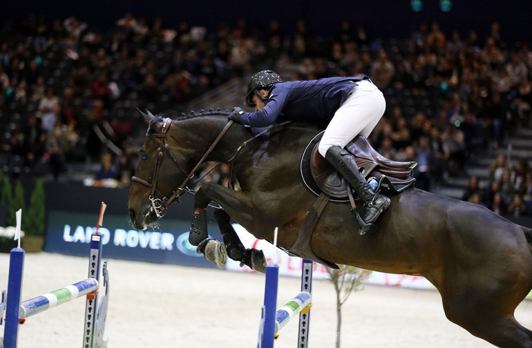 Julien Epaillard secured another French victory at Equita Lyon on Sunday morning. Photo (c) Tiffany Van Halle for World of Showjumping.