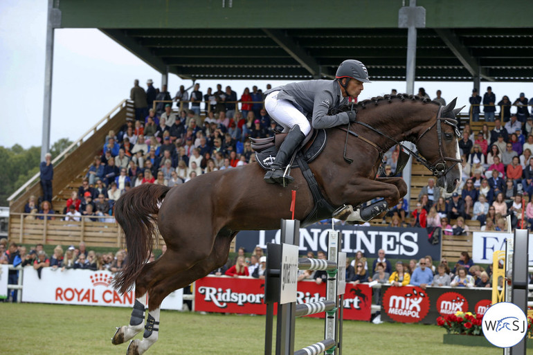 Pius Schwizer with Giovanni van het Scheefkasteel. Photo (c) Jenny Abrahamsson.