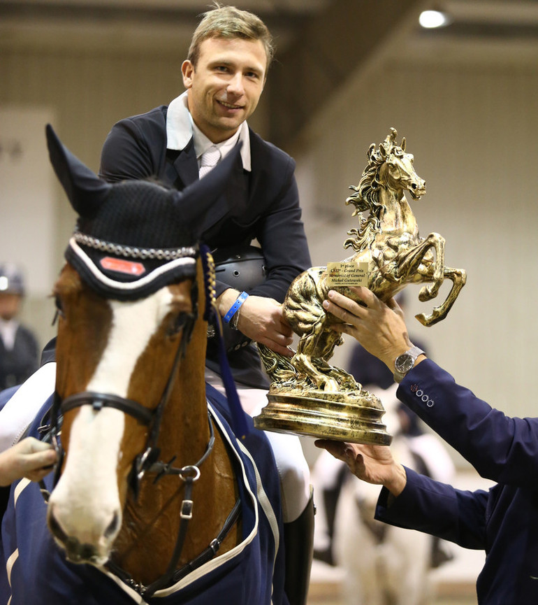 Philipp Schober wins in Leszno. Photo (c) Katarzyna Primel / KadraSkoki.pl.