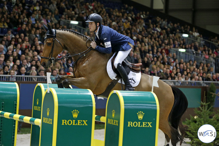 Scott Brash with Hello Sanctos. Photo (c) Jenny Abrahamsson.