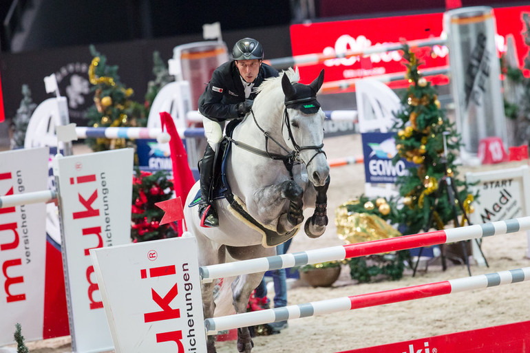 Hans-Dieter Dreher won the s.Oliver Championat at Mevisto Amadeus Horse Indoors 2016. Photo (c) Michael Graf.