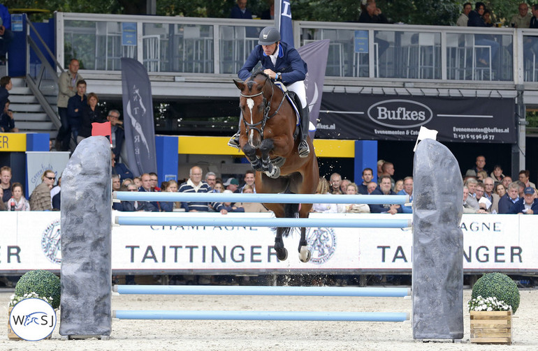 Luc Steeghs with Everest. Photo (c) Jenny Abrahamsson.