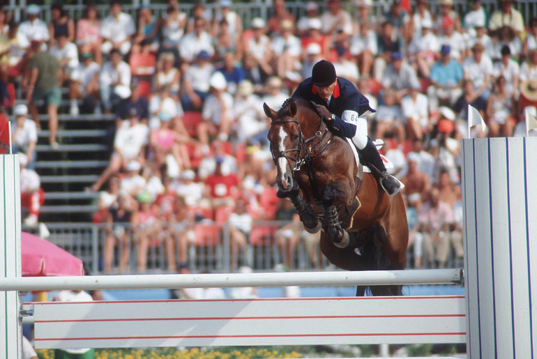 Herve Godignon and Quidam de Revel at the Olympic Games in Barcelona in 1992. Photo (c) Dirk Caremans / Hippo Foto