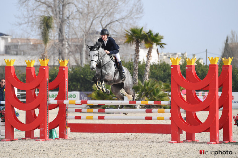 Philip Carey and Ashgrove Lexington. Photo © Hervé Bonnaud / www.1clicphoto.com.