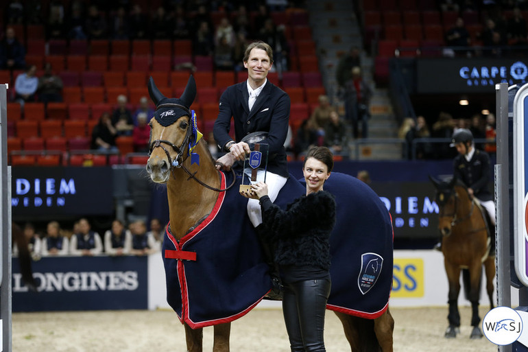 Kevin Staut with Ayade de Septon et HDC. Photo (c) Jenny Abrahamsson.