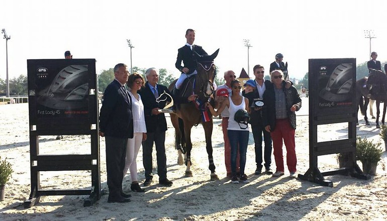 Marc Dilasser won the CSI3* Grand Prix at the GPA Jump Festival. Photo (c) GPA Jump Festival. 